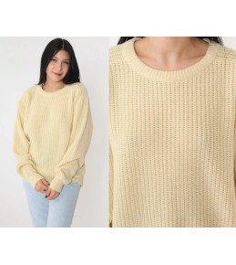 Buttercream Ribbed Knit...